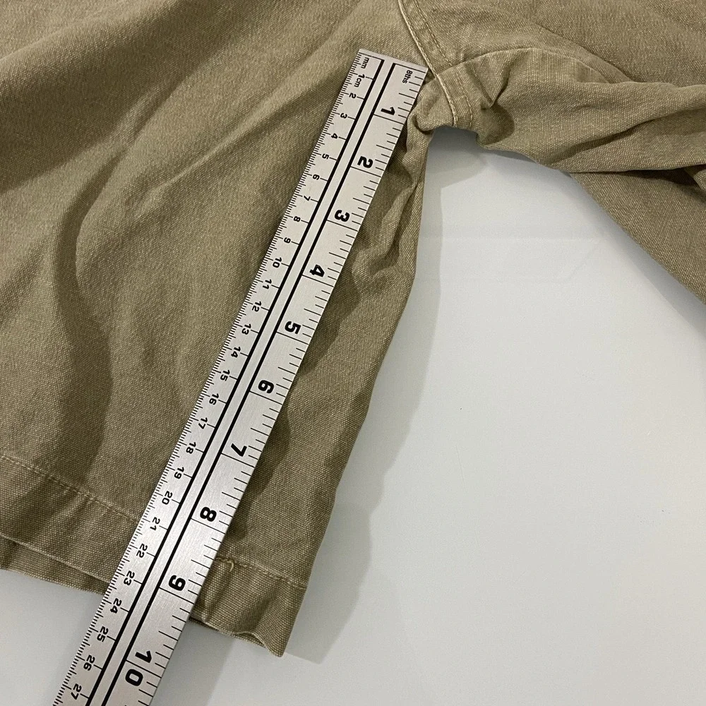 Kuhl Women 14 Khaki Tan Splash Shorts Cotton Stretch Hiking‎ Utility Outdoor